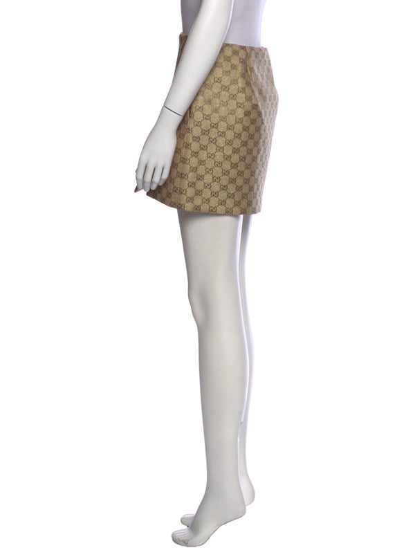 Gucci Printed Mini Skirt