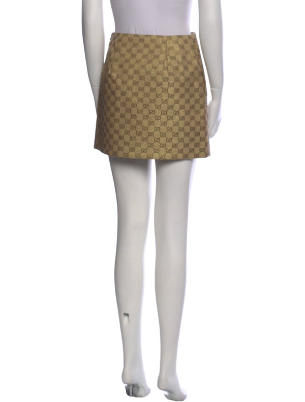 Gucci Printed Mini Skirt
