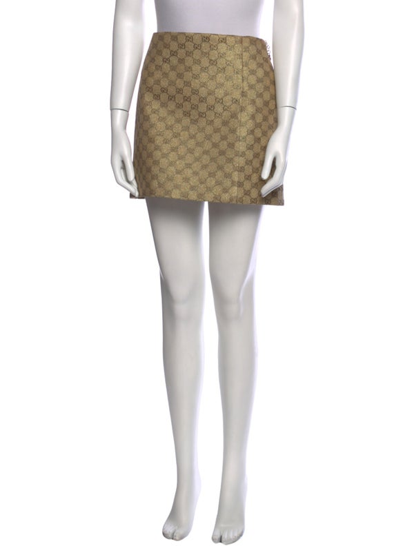 Gucci Printed Mini Skirt