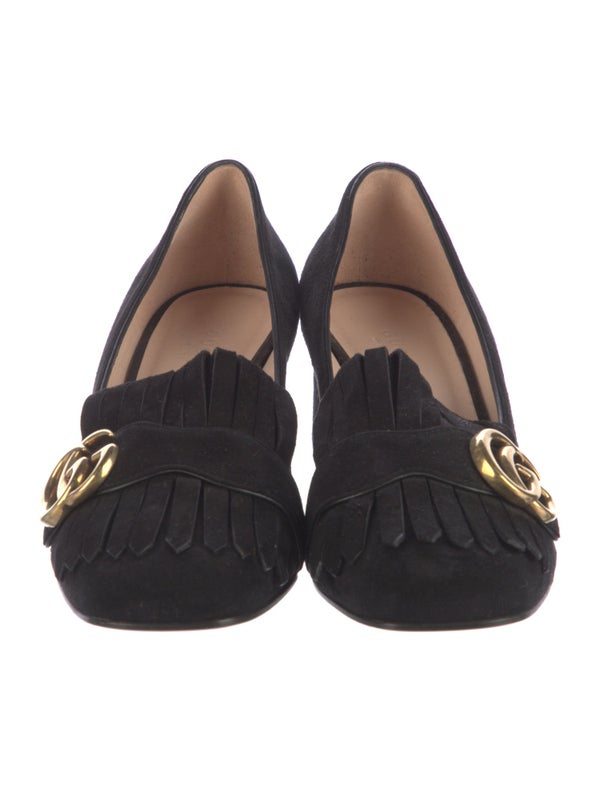 Gucci Suede Pumps