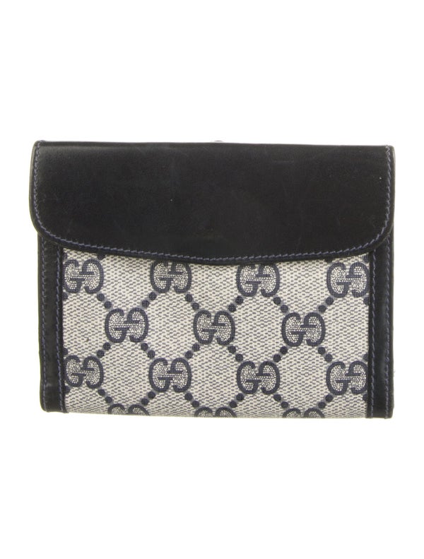Gucci Vintage Interlocking G Logo French Purse