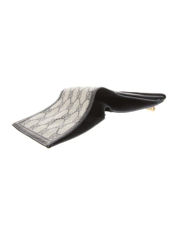 Gucci Vintage Interlocking G Logo French Purse