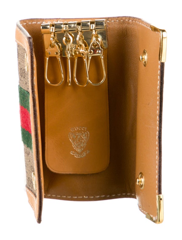Gucci Vintage Web 4 Key Holder