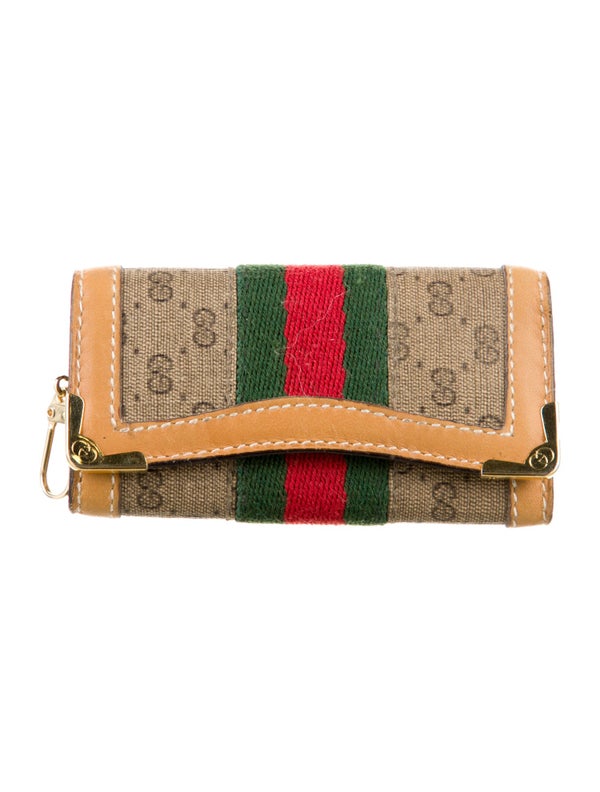 Gucci Vintage Web 4 Key Holder