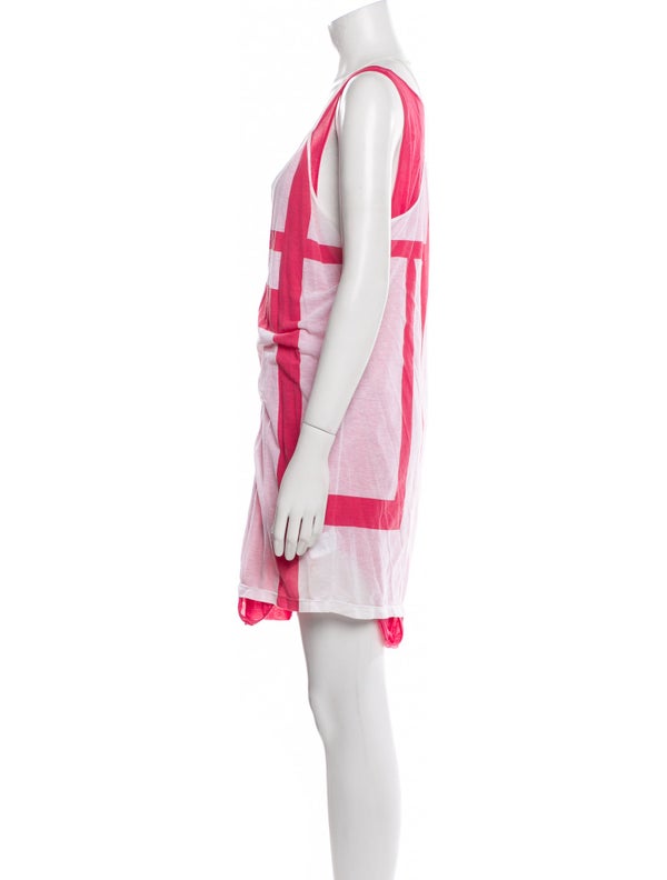 Helmut Lang Striped Mini Dress