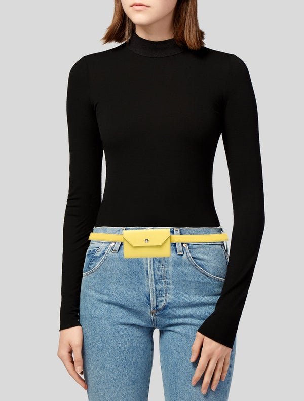 Hermès 18 Mm Epsom Leather Kelly Belt