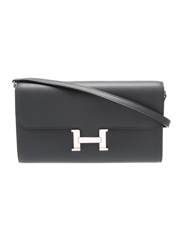 Hermès 2024 Evercolor Constance to Go Wallet