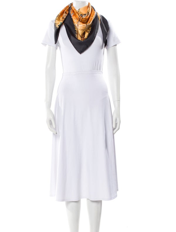 Hermès Africa Silk Scarf