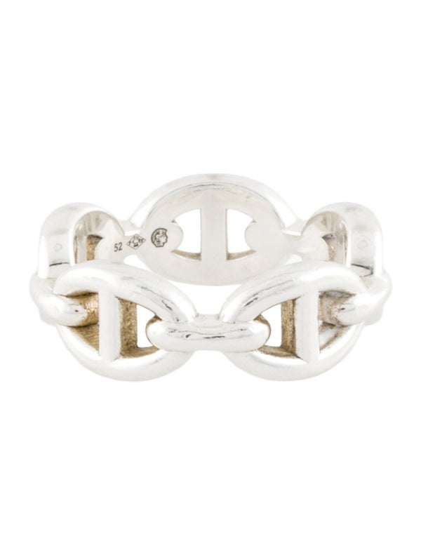 Hermès Chaine D'ancre Enchainee Ring Small Model