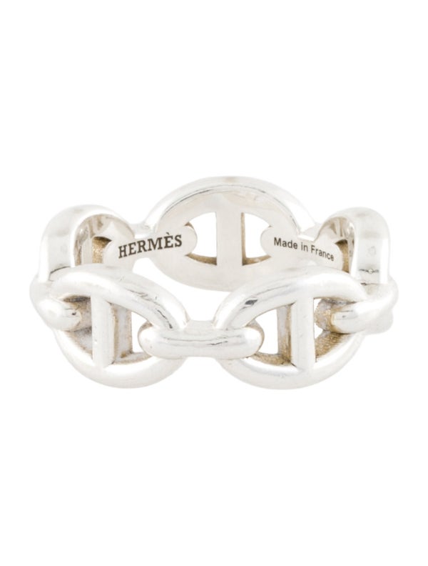 Hermès Chaine d'ancre Enchainee Ring Small Model