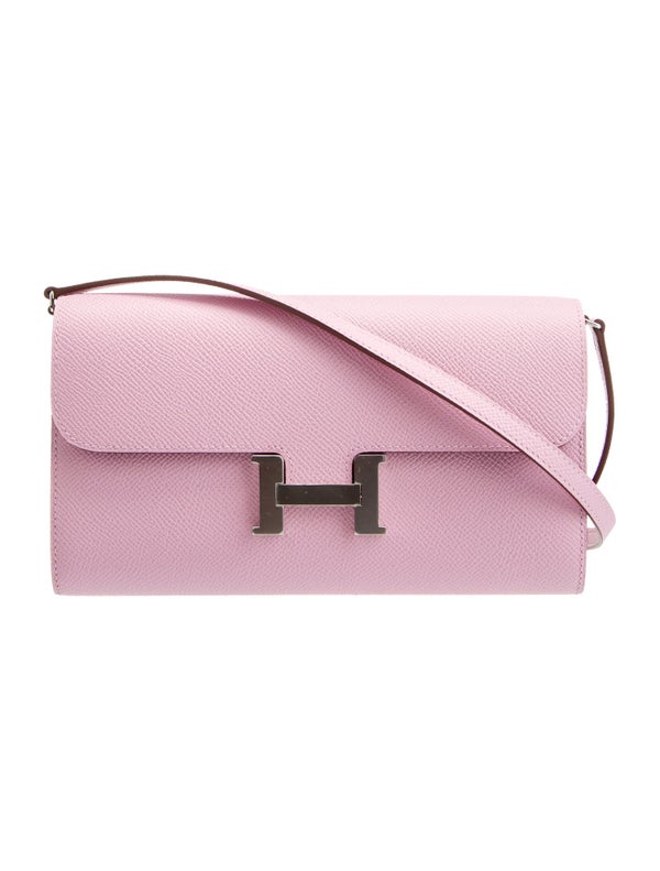 Hermès Epsom Constance to Go Wallet on Strap