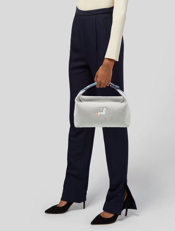 Hermès Large Toile Bride-A-Brac Cabriole Case