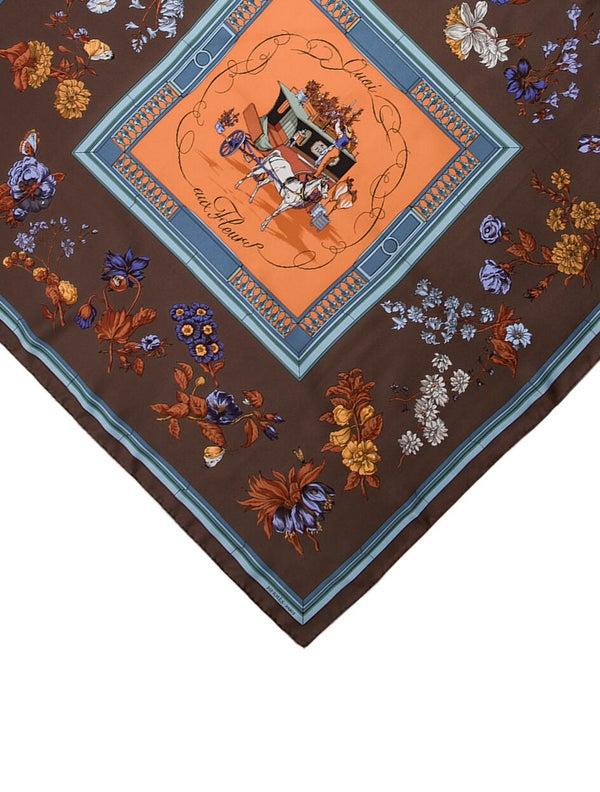 Hermès Quai Aux Fleurs Silk Scarf