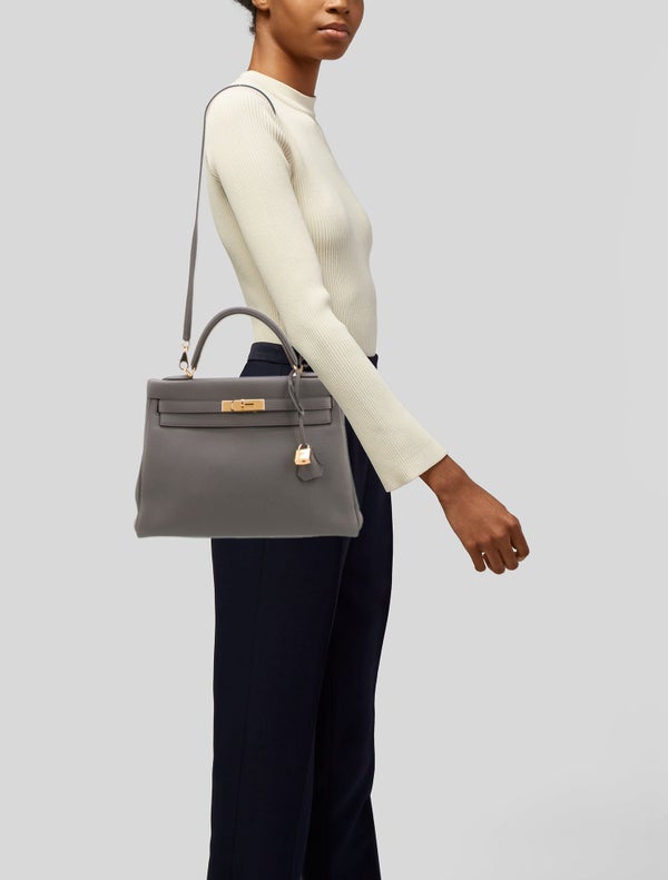 Hermès Togo Kelly II Retourne 32