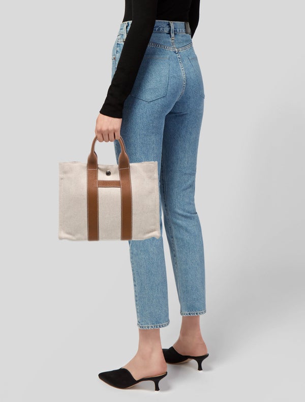 Hermès Toile Sac Harnais PM