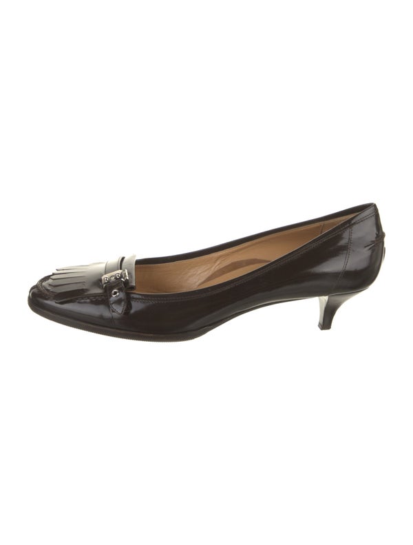 Hermès Vintage Patent Leather Pumps