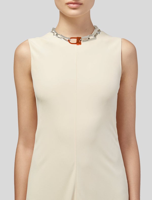 Heron Preston Multichain Collar Necklace