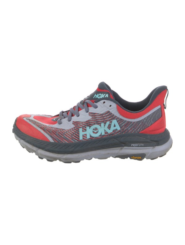 Hoka Mesh Printed Athletic Sneakers