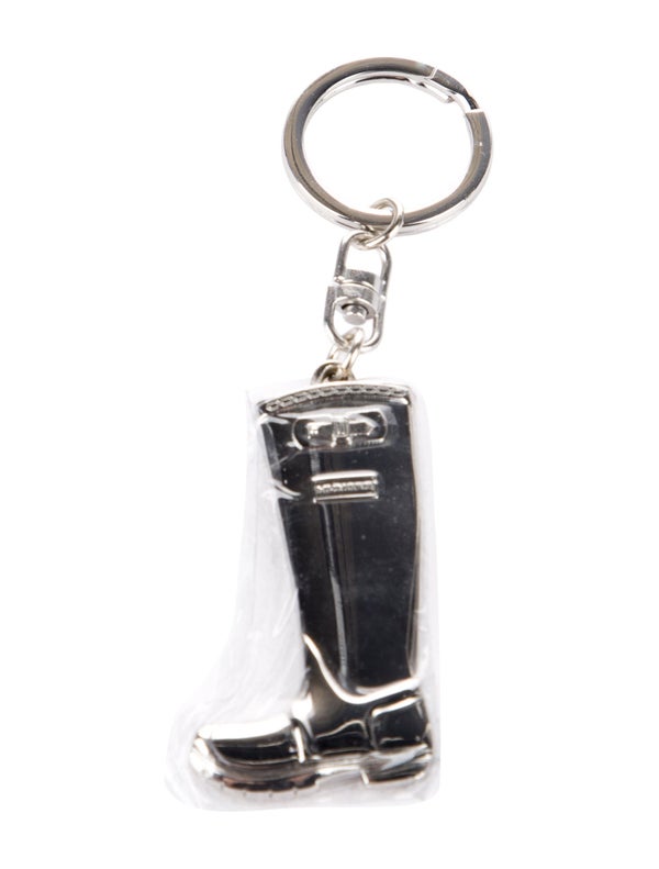 Hunter Silver Keychain