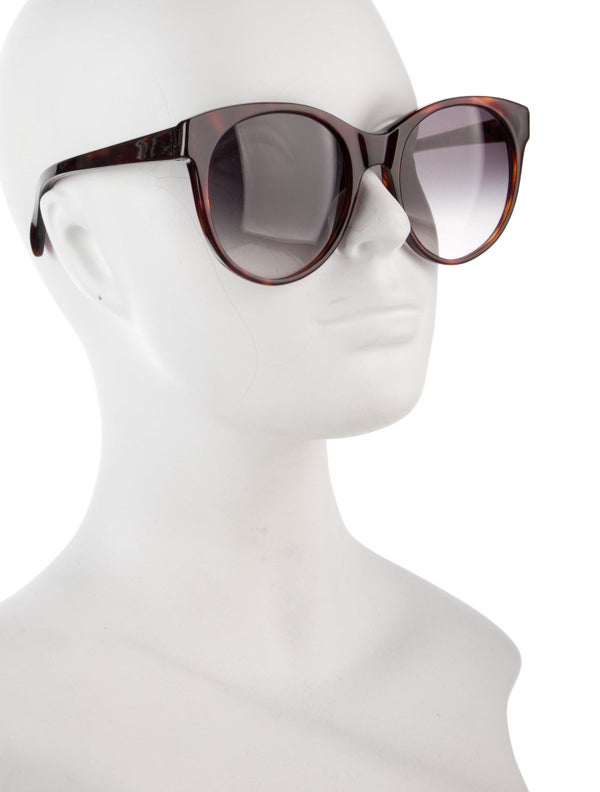 Illesteva Round Gradient Sunglasses