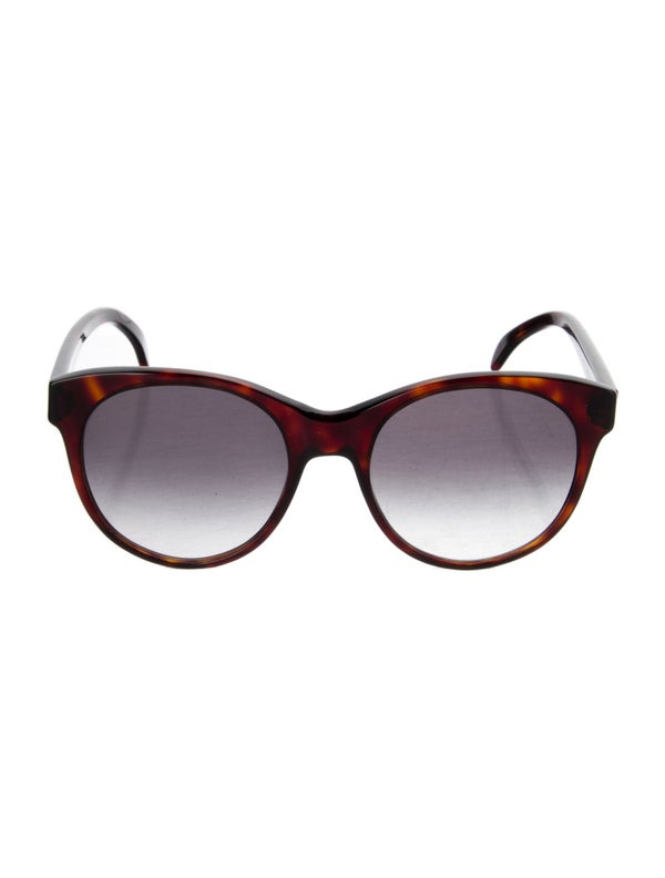 Illesteva Round Gradient Sunglasses