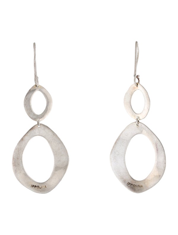 Ippolita Classico Wavy Snowman Drop Earrings