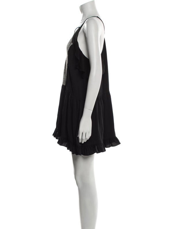 Iro V-Neck Mini Dress