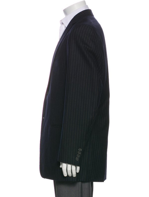 Isaia Wool Striped Blazer