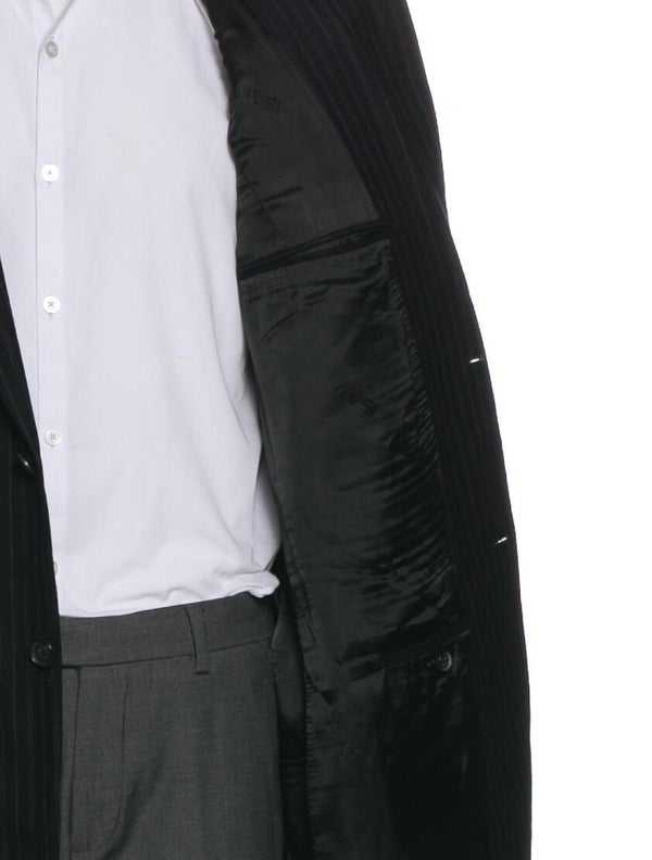 Isaia Wool Striped Blazer