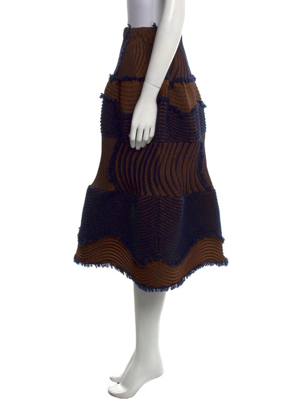 Issey Miyake 2018 Knee-Length Skirt