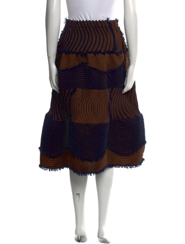 Issey Miyake 2018 Knee-Length Skirt