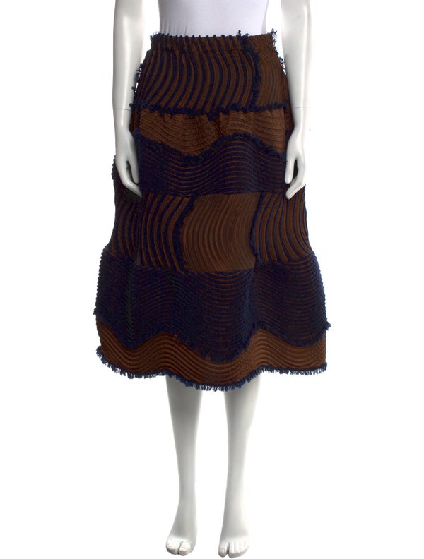 Issey Miyake 2018 Knee-Length Skirt