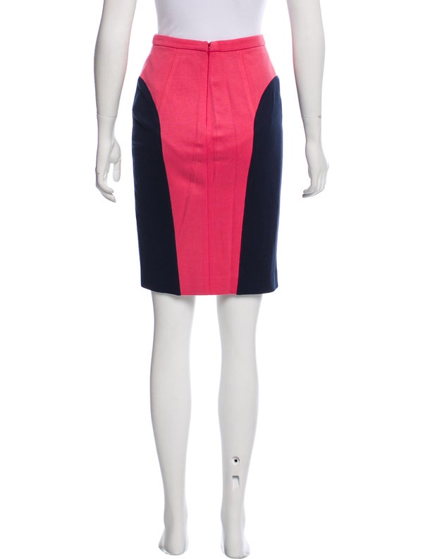 Jason Wu Colorblock Knee-Length Skirt