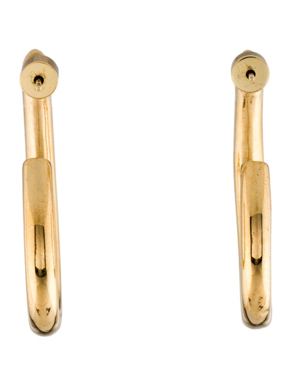 Jennifer Fisher Baby Teardrop Hoop Earrings