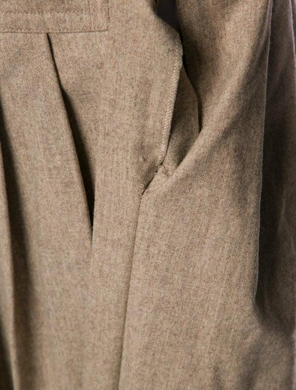 Jil Sander Virgin Wool Midi Length Skirt