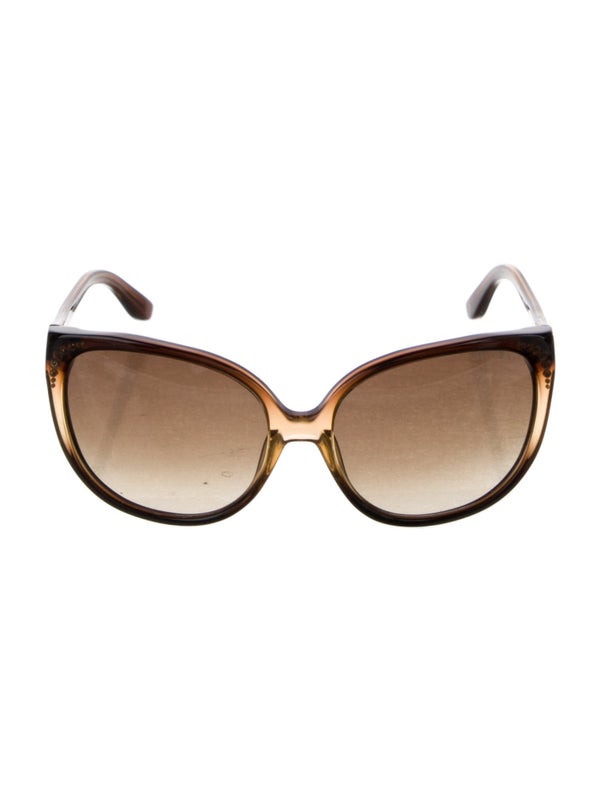 Jimmy Choo Oversize Gradient Sunglasses
