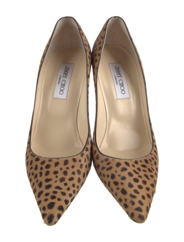 Jimmy Choo Ponyhair Animal Print Pumps