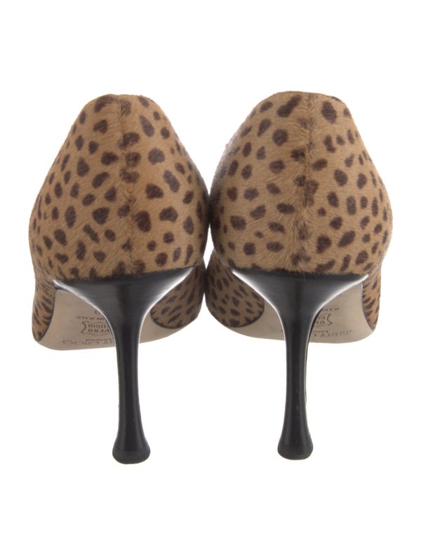 Jimmy Choo Ponyhair Animal Print Pumps
