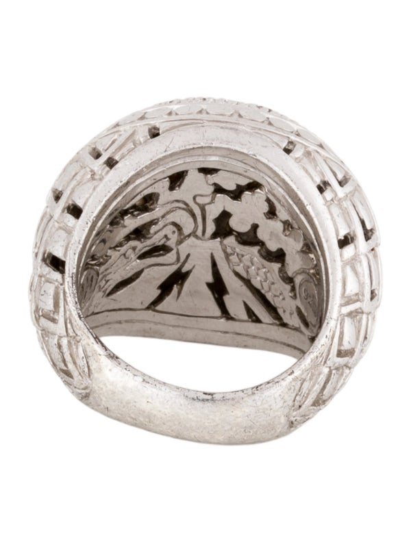 John Hardy Diamond Naga Dome Cocktail Ring