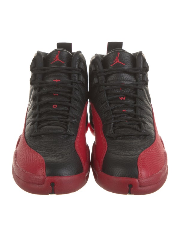 Jordan Leather Embroidered Accent Sneakers W/ Tags