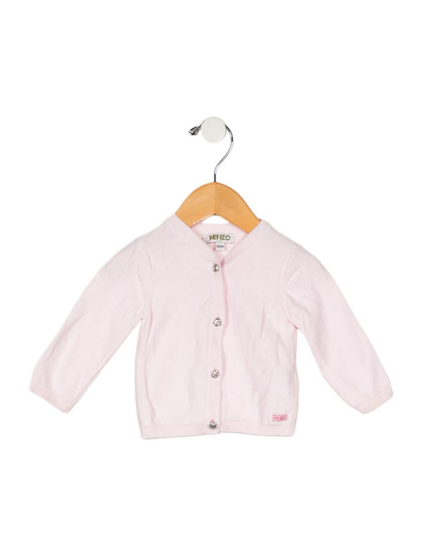Kenzo Kids Girls' Pink Cardigan
