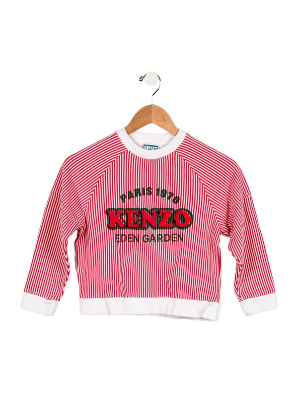Kenzo Kids Kids' Striped Crew Neck Sweatshirt