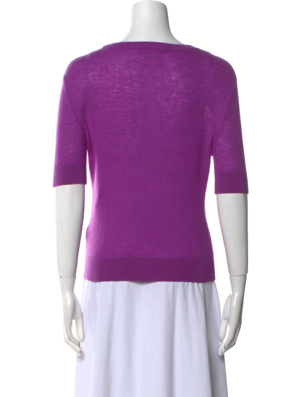 Khaite Cashmere Bateau Neckline T-Shirt