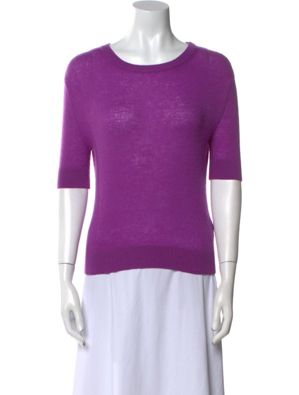 Khaite Cashmere Bateau Neckline T-Shirt