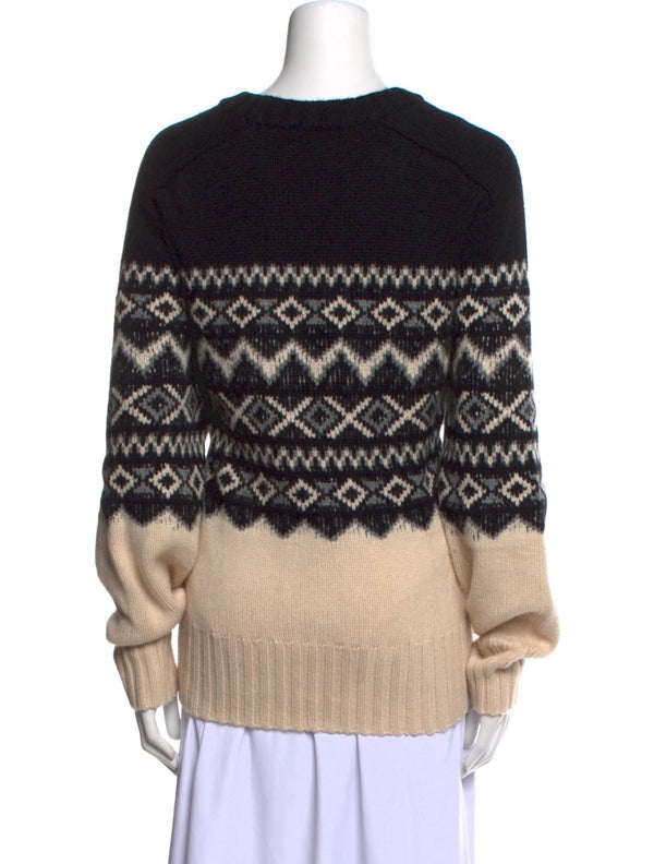 Khaite Cashmere Printed Sweater