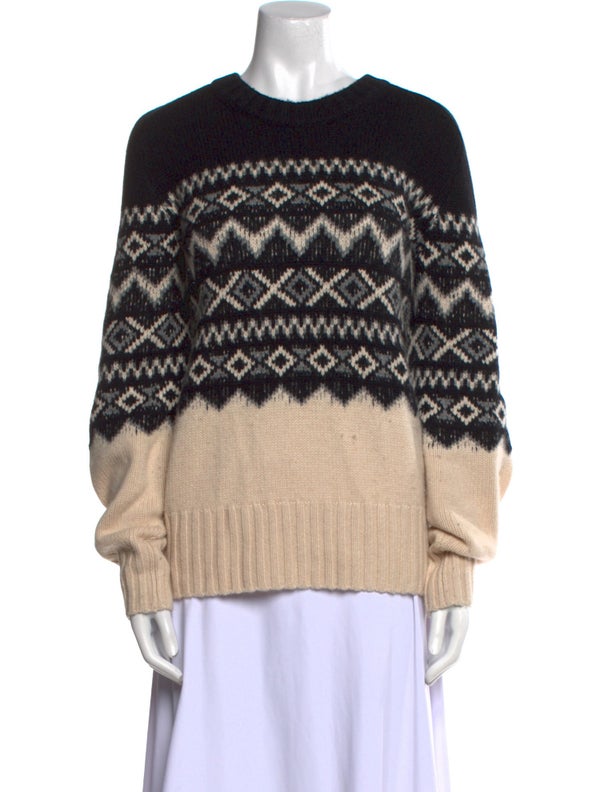 Khaite Cashmere Printed Sweater