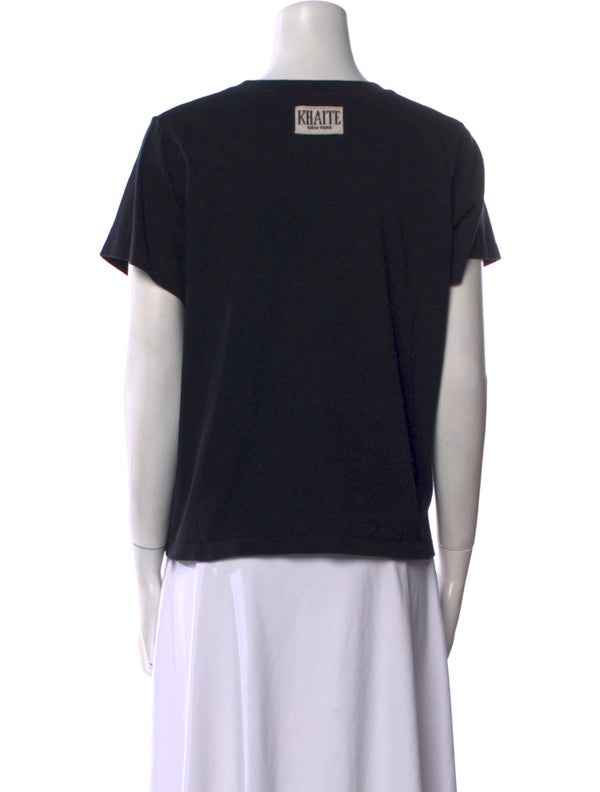 Khaite Crew Neck Short Sleeve T-Shirt