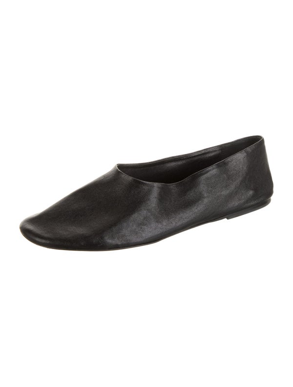 Khaite Leather Flats