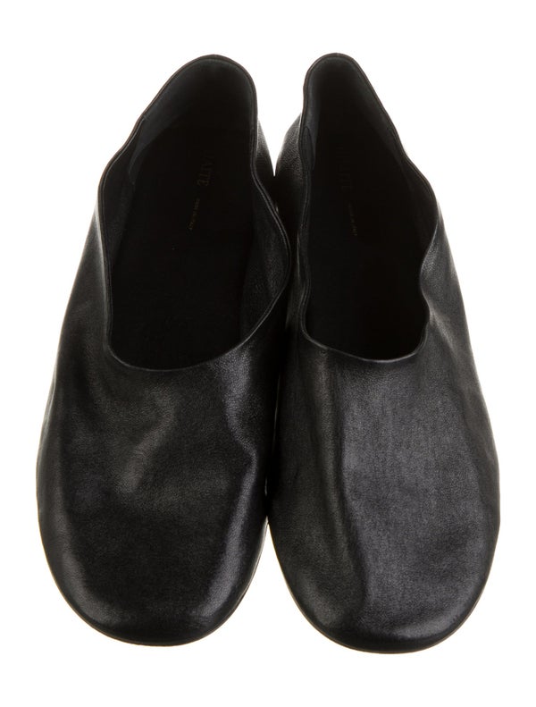 Khaite Leather Flats