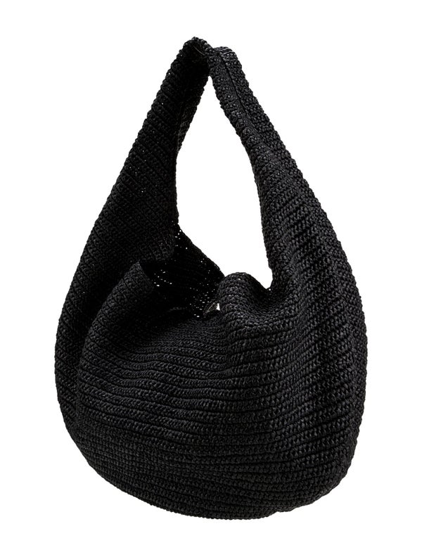 Khaite Raffia Hobo